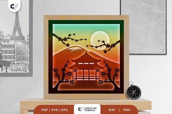 Download Japanese Cherry Blossom 3D Shadow Box - Cherry blossom 3d shadow box Collection