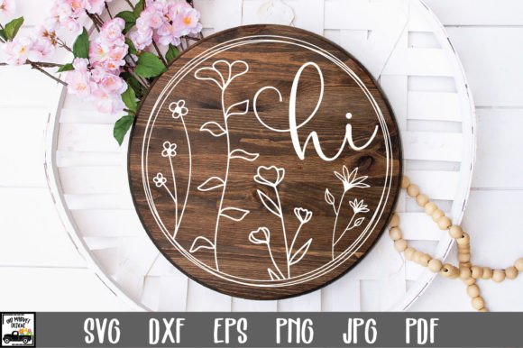 Download Hi SVG File | Spring SVG File - Premium Resources