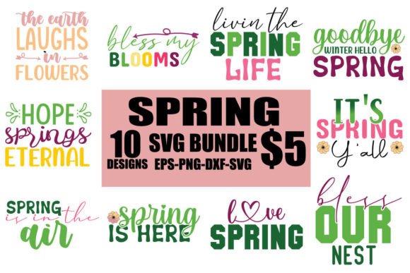 Download Spring Svg Bundle - Premium Resources
