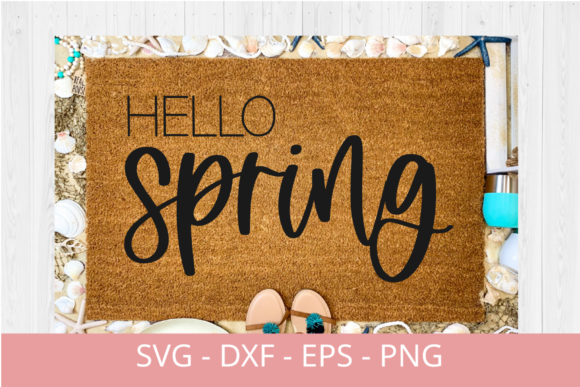 Download Hello Spring Svg, Spring Flower Svg File - Premium Bundle